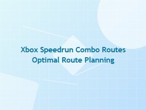 Xbox Speedrun Combo Routes Optimal Pathfinding